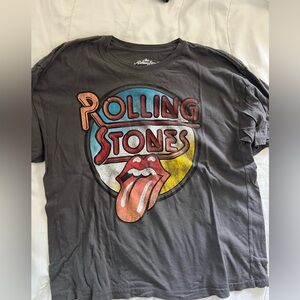The Rolling Stones Charcoal Tee